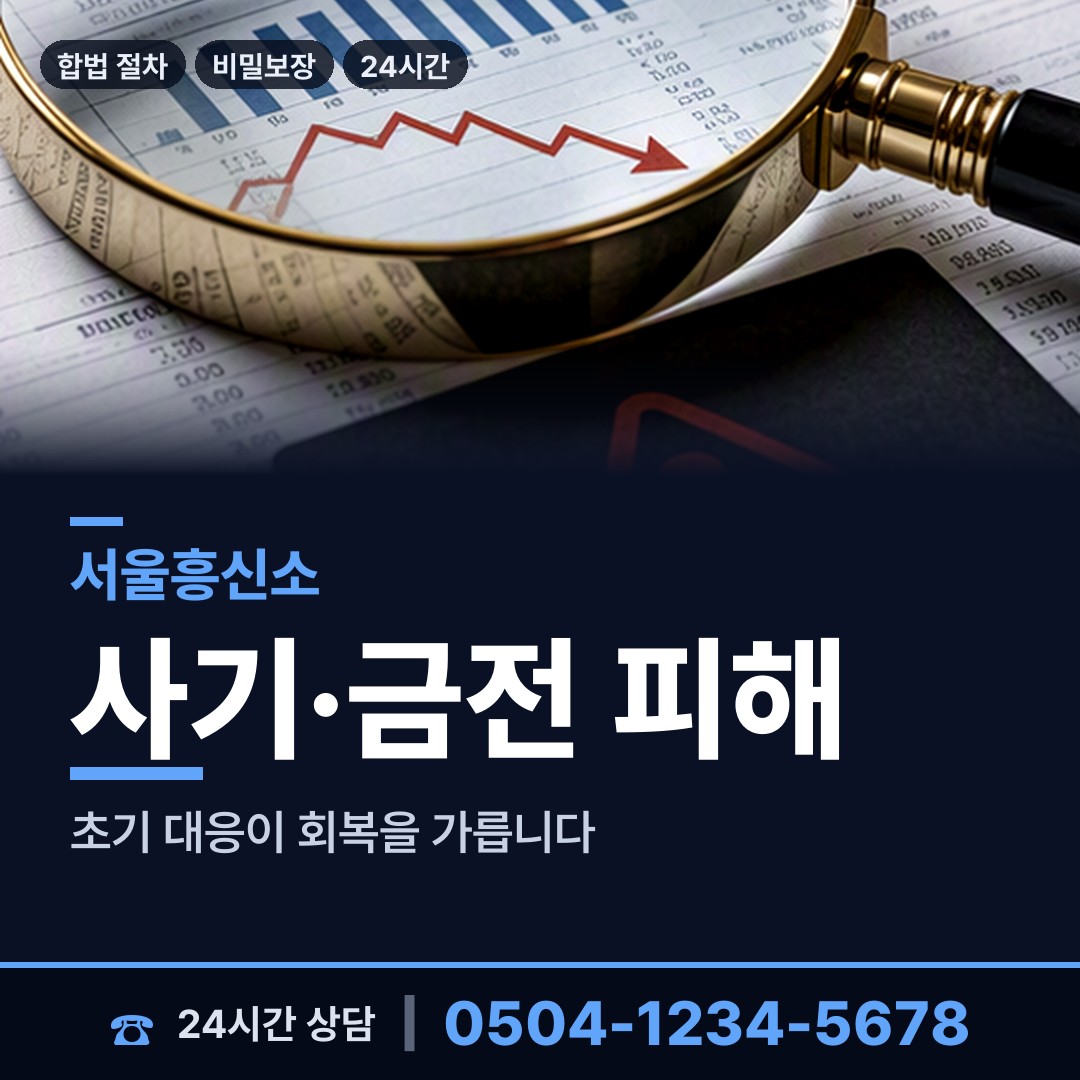 서울 신촌동 투자사기조사 상담 안내